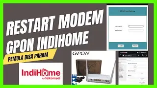 Cara Restart Modem Indihome GPON dengan HP Mudah Bangeet!!