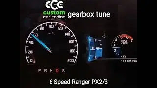 HUGE DIFFERENCE 2019 Ranger 6 Speed Transmission Tune Before/After - 50% Acceleration Test