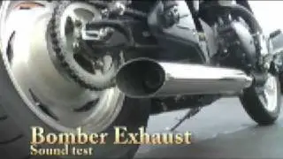 Triumph America Speedmaster Bomber Exhaust