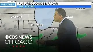 Beryl-related rain coming towards Chicago