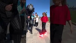 TEACHING SHUFFLE ⭐️ LITTLE GIRL DANCING ASTRONOMIA 😱🔥 35 000 000 SUBS !!