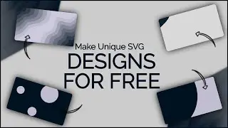 [FREE] 🖌Generate Unique SVG Shapes, Backgrounds, and Patterns | ready to use with your design tools.