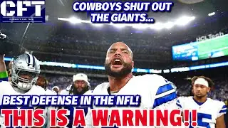 COWBOYS destroy the Giants 40-0! BEST Defense in the NFL! This was not a statement it was a WARNING!