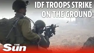 Israel Hamas War: Israeli soldiers strike targets in Gaza with ground assault