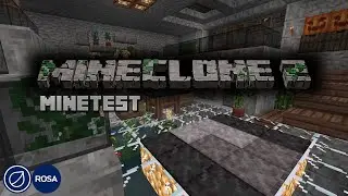 ИГРАЕМ НА LINUX: minetest + mod MineClone2 [r7 5700x+16gb+rx6600 8Gb]