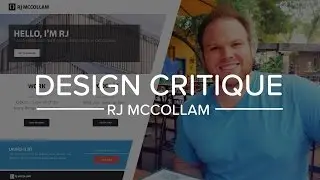 Design Critique: RJ McCollam