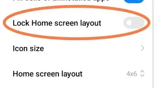 Poco X5 Pro 5G mein home screen leout Kaise unlock Karen , how to unlock home screen layout
