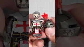 Unofficial Lego Knights Templar Warrior of Crusaders | Medieval War by Xinh minifigures #shorts