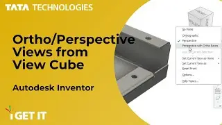 #21 Ortho / Perspective View | Autodesk Inventor