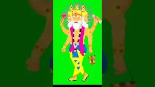 God Brahma green screen no copyright । Brahma ji green screen। lord brahma green screen ।