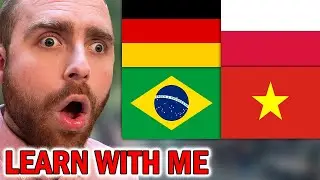 Learning Vietnamese and German