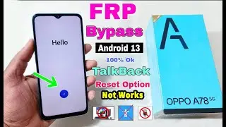 Oppo A78 FRP bypass without PC | CPH2495  frp New Method without tool