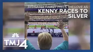 Mary Ann Bednarek felt the love as Kenny ran for Silver