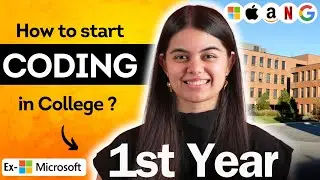 How to start Coding in 1st Year? for College Students | Tech Internship/Placement