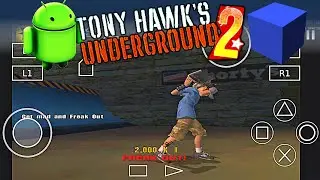 Tony Hawk's Underground 2 - PS2 Emulator Android Gameplay - Aether SX2 - APK Mobile - 2022