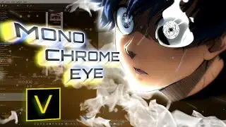 Monochrome Eye Effect - Sony Vegas Pro AMV Tutorial