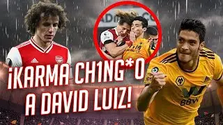 ¡El INFIERNO que vive David LUIZ por haber LESIONADO a Raúl JIMÉNEZ!