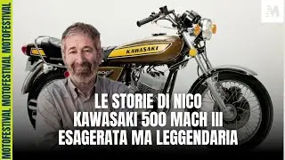 Le storie di Nico - Kawasaki 500: l’evoluzione della Mach III, esagerata ma leggendaria