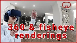 3ds Max - 360 º & Fisheyes 3d Render Tour