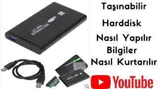 Harici Harddisk Nasıl Yapılır ( Çökmüş Bilgisayardan Bilgi Kurtarmak )