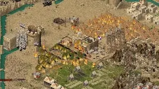 Stronghold Crusader - 3vs3 Multiplayer Gameplay | Deathmatch [1080p/HD]