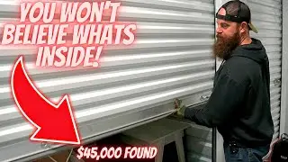 We bought an ART COLLECTORS abandoned stroage unit… jaw-dropping finds!