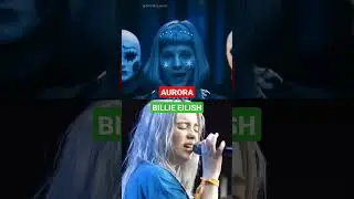 AURORA vs BILLIE EILISH - No Autotune 