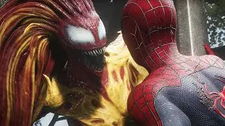 Стрим Человек паук 2 - Эм-Джей Веном и Анти Веном - Spider man 2 - Venom Stream