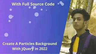 Create A Particles Background With jQuery with full source code by jishaansinghal in 2022
