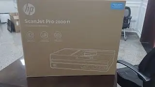 HP ScanJet Pro 2600 f1 Unboxing || HP SCAN-JET PRO 2600 F1 FIRST LOOK