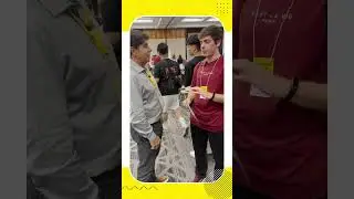 Student interview at The Student World Expo, Sao Paulo, September 2023