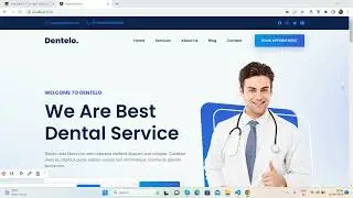 Angular 16 Free Dental Online Booking Website Template Download