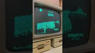 Retro Computer ASMR: Conan Hall of Volta on the apple //e 