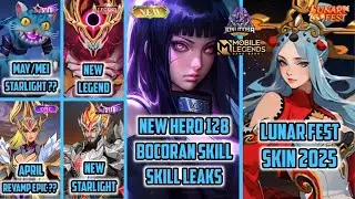 MLBB BIG UPDATE - RAFAELA SKIN LUNAR FEST 2025, THAMUZ LEGEND, NEW HERO 128, GATOTKACA STARLIGHT