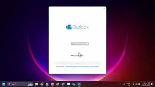 How to Login Outlook in windows 11