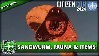 SANDWURM, NEUE KREATUREN & ITEMIZATION | CITIZENCON 2024 ⭐ STAR CITIZEN [Let's Show] Deutsch/German