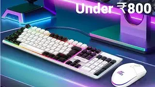 Ant Esports KM1610 LED Keyboard and Mouse Combo under 800 #unboxing | Best value for Gaming Combo