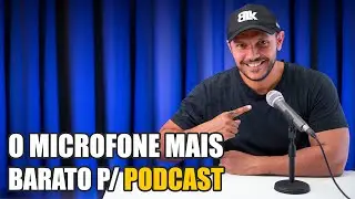 O Microfone Mais Barato Para Podcast [LEIA A DESCRIÇÃO]