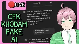 [LIVE] Coba CEK KHODAM pake chatGPT AI [vTuber Indonesia]