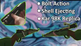 Double Bell Kar 98K Airsoft Bolt-Action Replica + Shell Ejecting Feature (Review/Showcase)