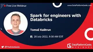 Spark For Engineers With Databricks by Tomaž Kaštrun