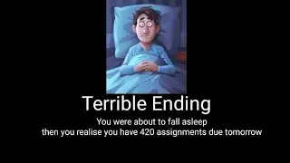 Sleep all endings