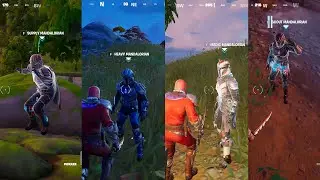 Where to Find All 4 MANDALORIAN - Fortnite Star Wars Mini Season (NPC)