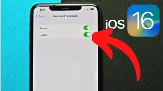 How To Enable Haptic Feedback for iPhone Keyboard (iOS 16)