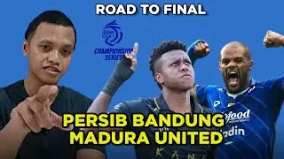 Duel Persib Bandung v Madura United di Final Championship Series BRI Liga 1