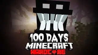 Spending 100 Days in a HORROR WORLD in Minecraft Hardcore...