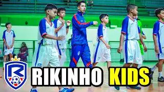 O PRIMEIRO JOGO DO RIKINHO KIDS COMEÇOU