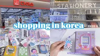 shopping in korea vlog 🇰🇷 Daiso stationery haul 💸 collect book, keyring, cool summer items & more