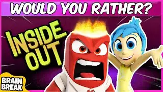 Inside Out Would You Rather? Workout | Brain Breaks For Kids | Just Dance | Danny GoNoodle