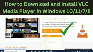 ✅(2024 Updated) How to Download and Install VLC Media Player in Windows 10/11/7/8